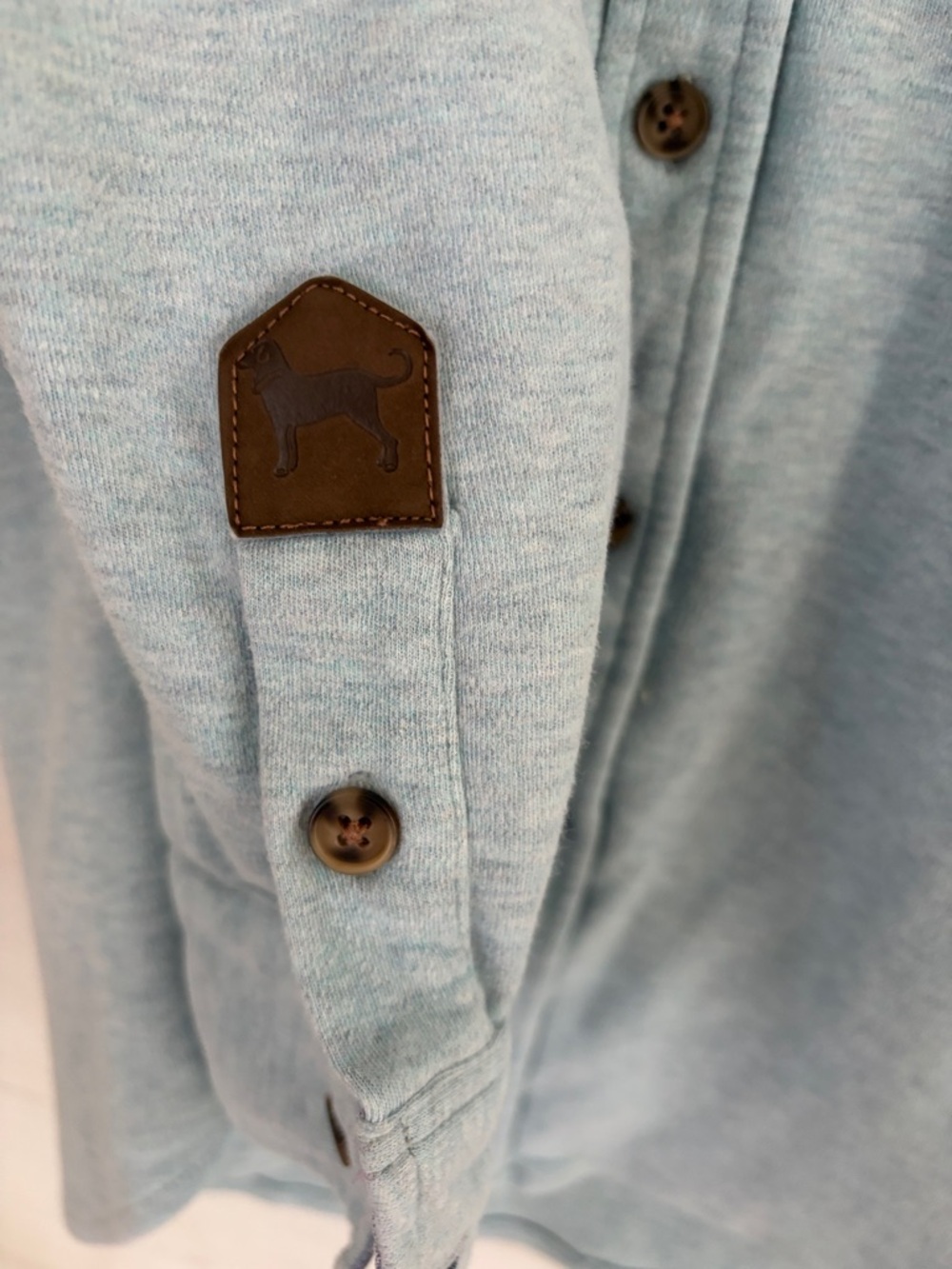 The Black Dog Light Blue Casual Button-Down Shirt - Picture 7 of 10